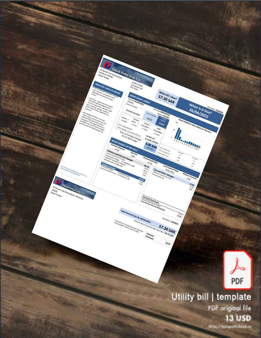 Utility bill | Albanian Power | Albania